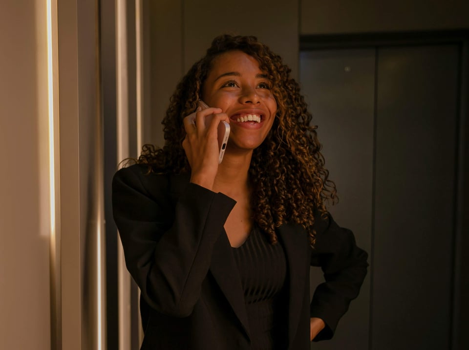 smiling-on-the-phone